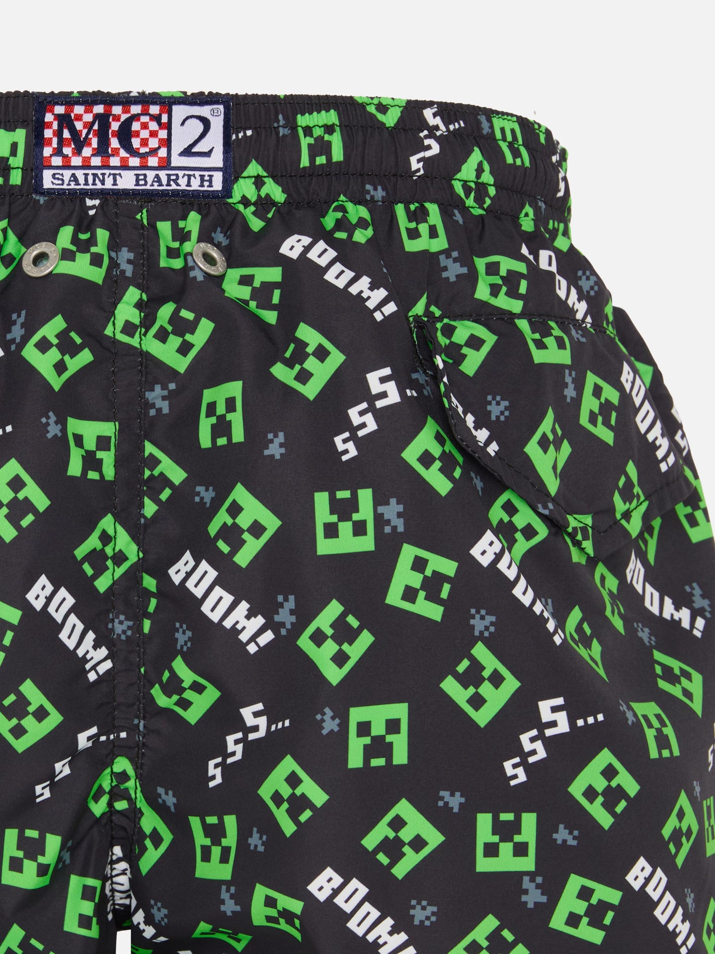 Costume mare Jean Lighting in tessuto leggero con stampa Minecraft | MINECRAFT SPECIAL EDITION
