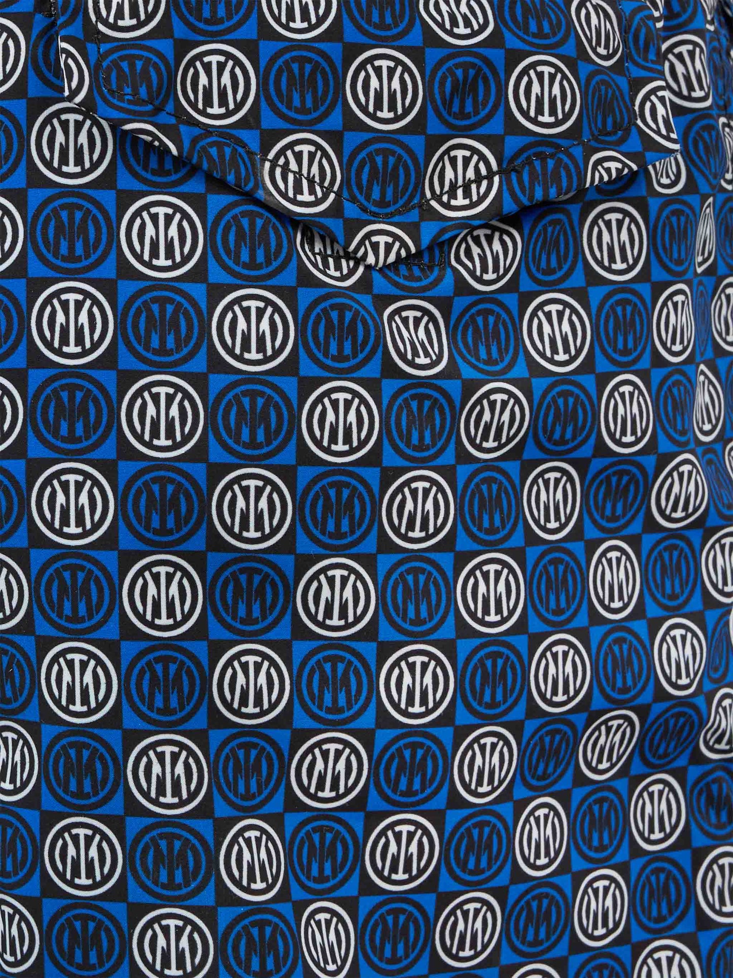 Jean Lighting lightweight fabric swim shorts with Inter logo print|INTER FC SPECIAL EDITION - MC2 Saint Barth