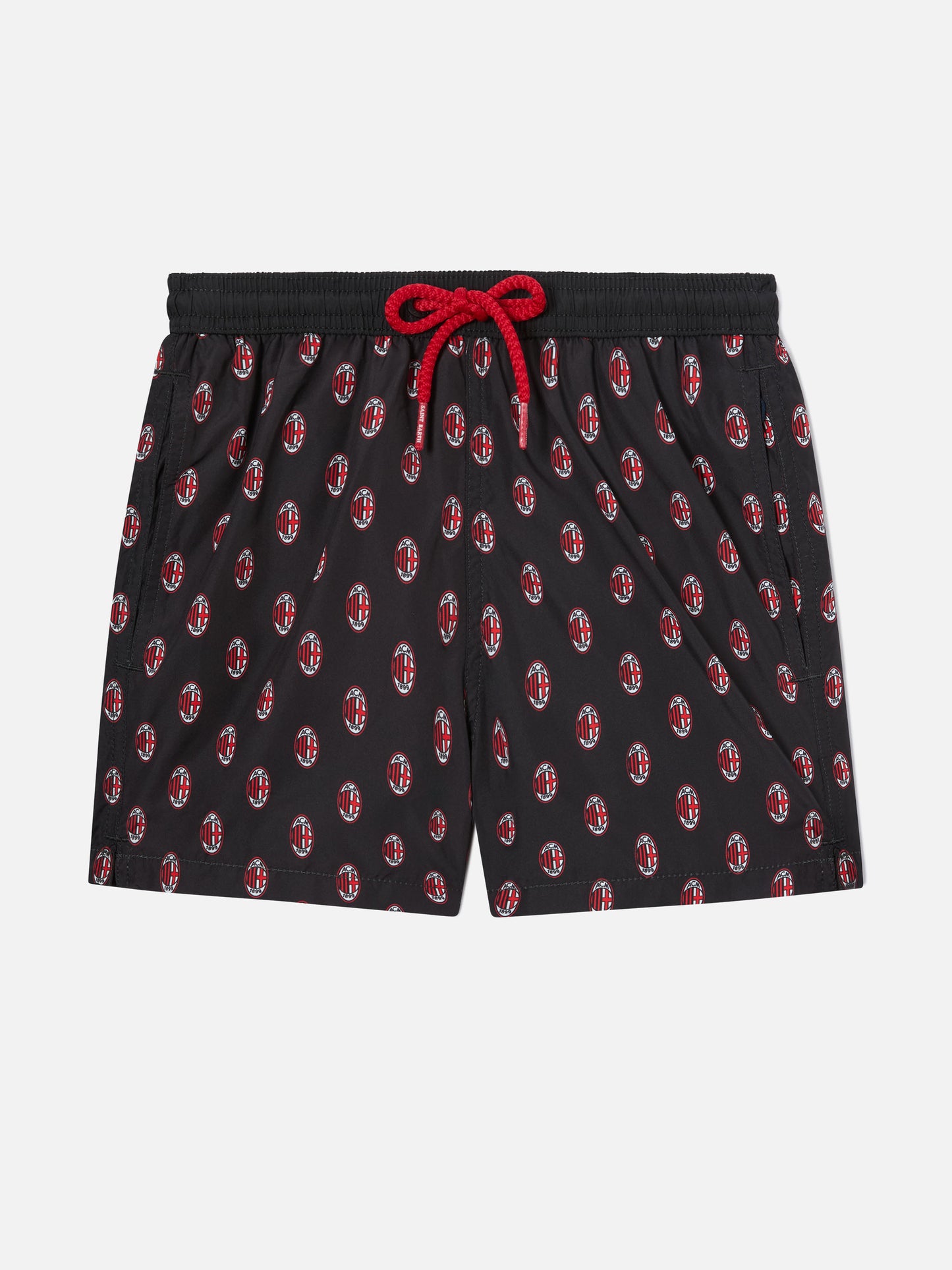 Short de bain en tissu léger Jean Lighting avec imprimé logo Milan|AC MILAN SPECIAL EDITION 