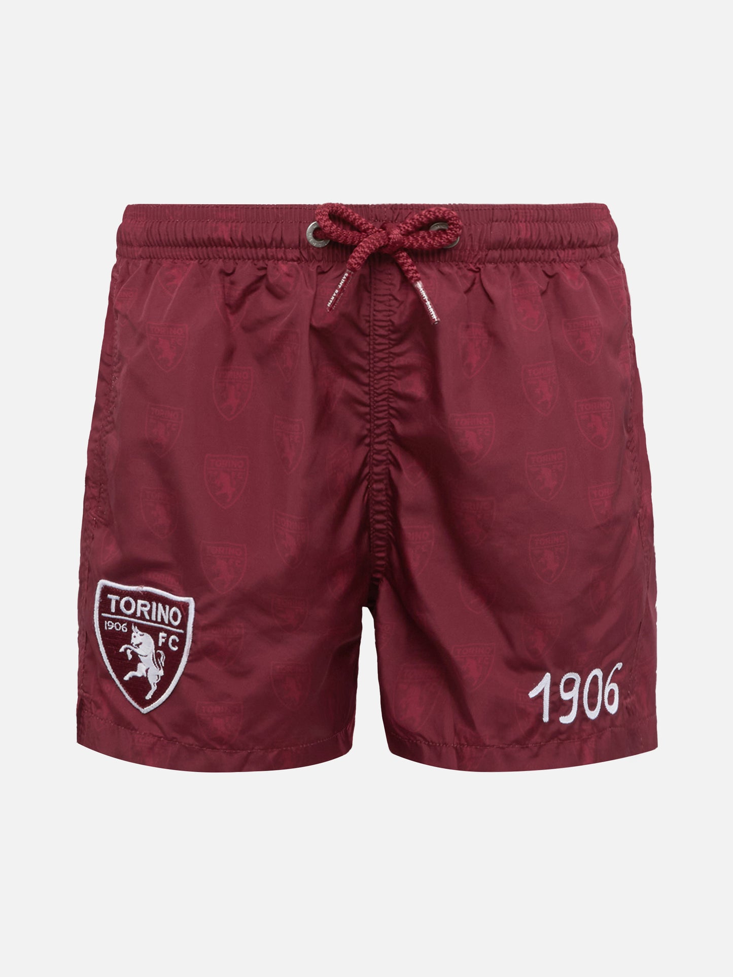 Bañador corto de tejido ligero Jean Lighting con estampado del logotipo Torino | TORINO FC SPECIAL EDITION 