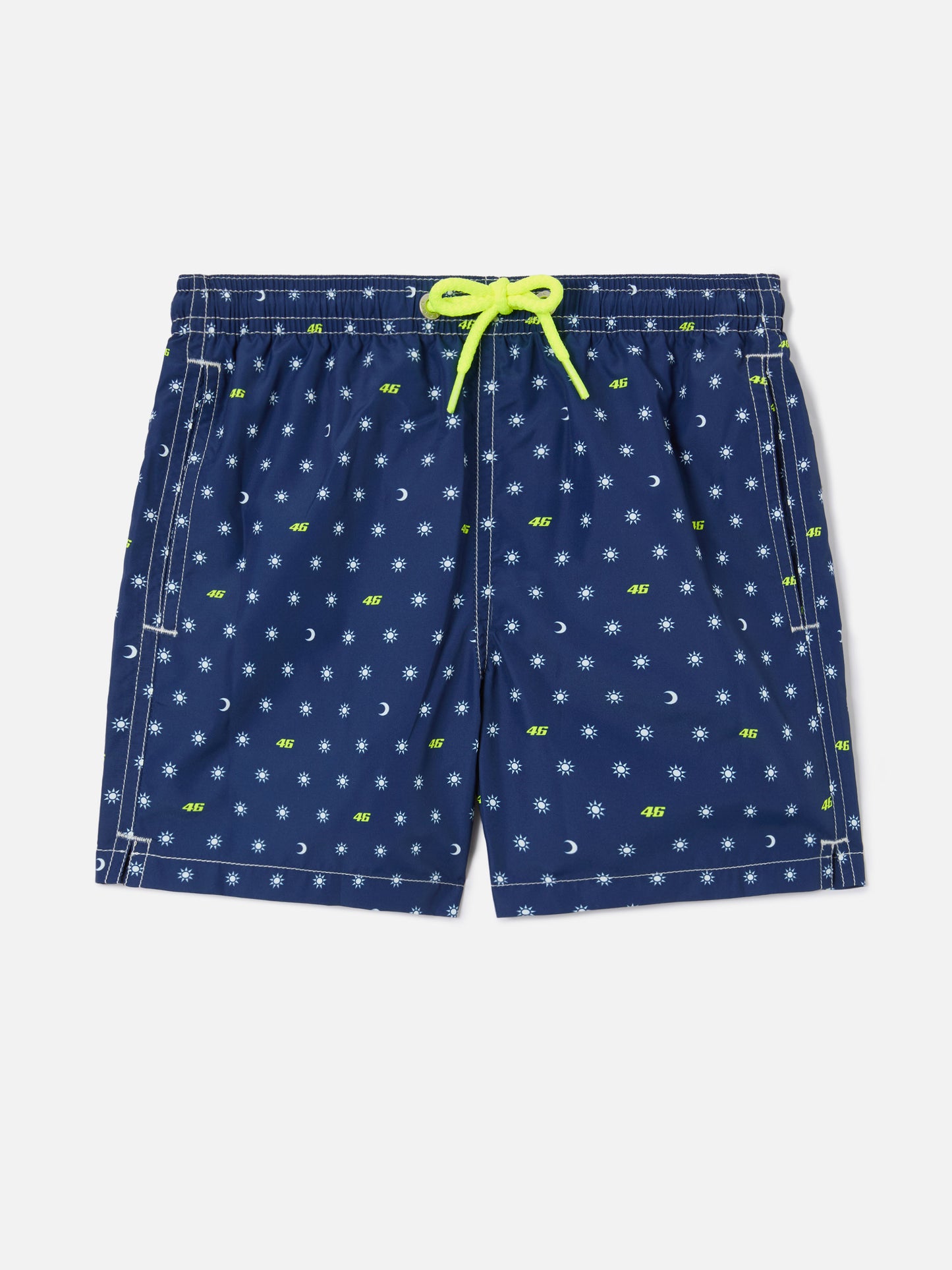 Bañador tipo shorts Jean Lighting con estampado all-over VR46 | VR46 SPECIAL EDITION 