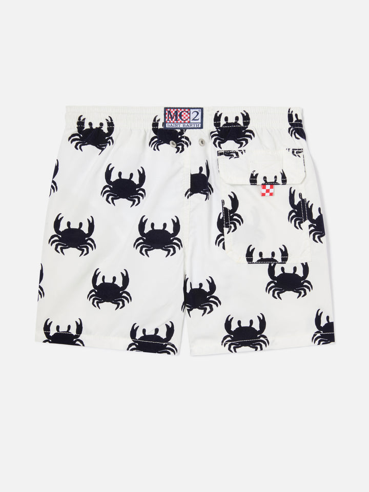 Badehose für Jungen mit Samtkrabben 