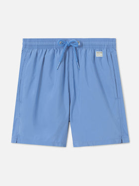 Bañador Jean Lighting Pantone liso Cloud Blue 