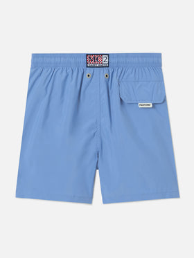 Bañador Jean Lighting Pantone liso Cloud Blue 