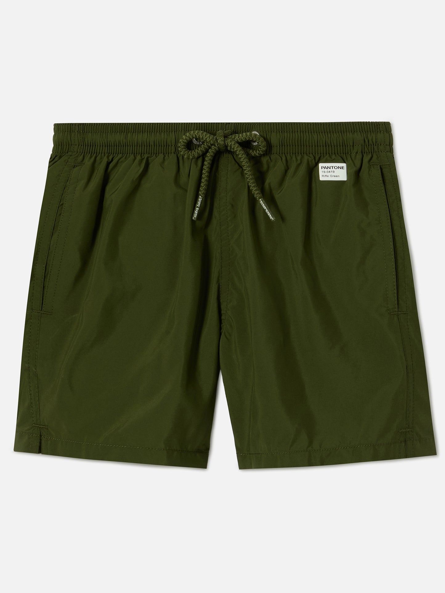 Jean Lighting Pantone swim shorts solid Military Green