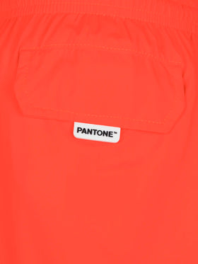 Jean Lighting Pantone lightweight fluo orange swim shorts | PANTONE® SPECIAL EDITION - MC2 Saint Barth
