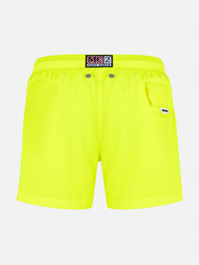 Jean Lighting Pantone lightweight fluo yellow swim shorts | PANTONE® SPECIAL EDITION - MC2 Saint Barth