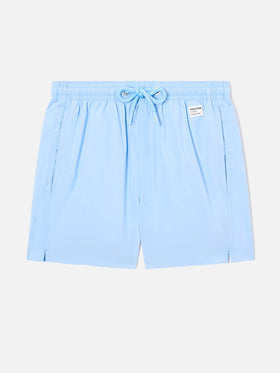 Bañador Jean Lighting Pantone color liso azul cielo 