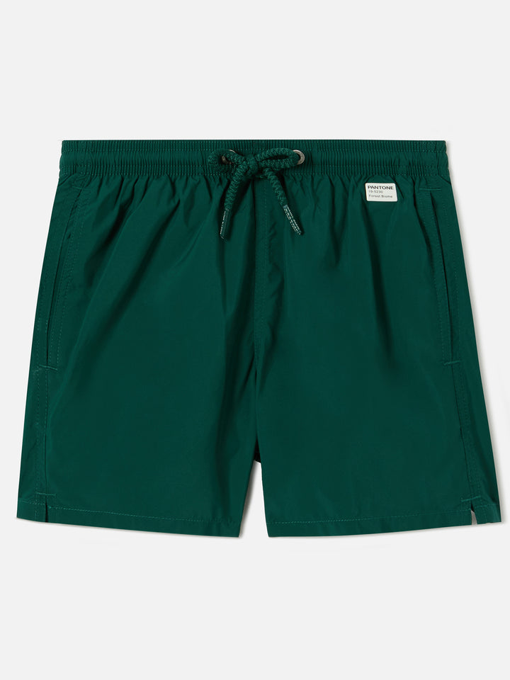 Jean Lighting Pantone Badeshorts in uni British Green 