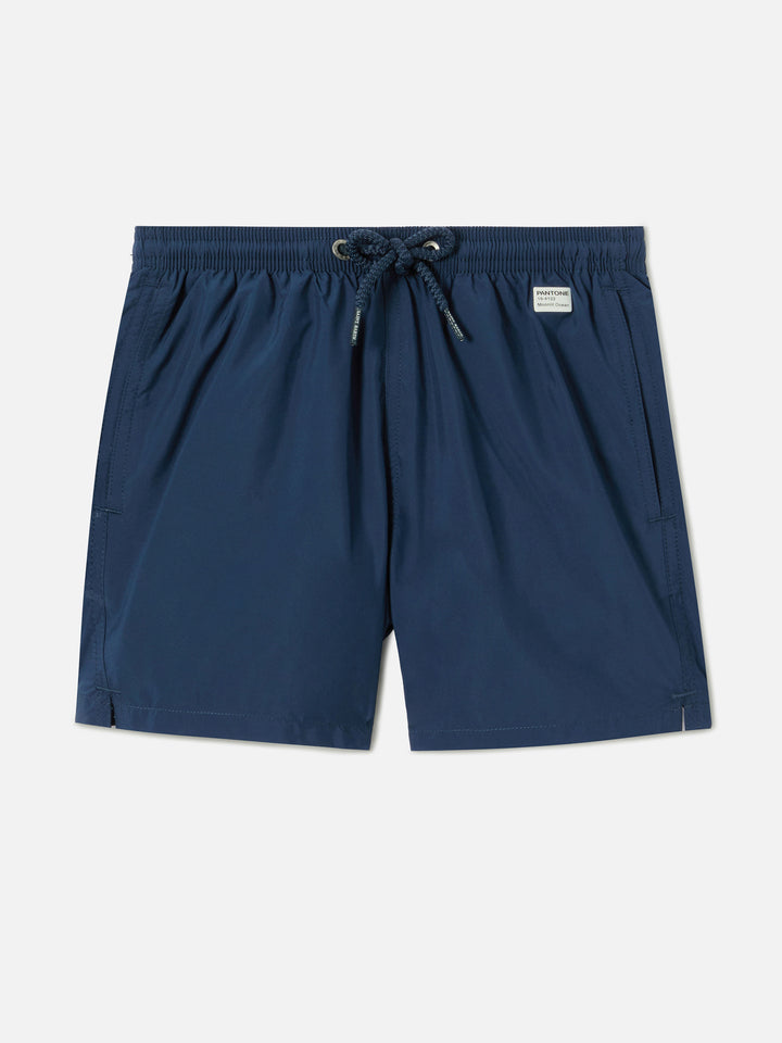 Jean Lighting Pantone Badeshorts einfarbig Blue Navy 