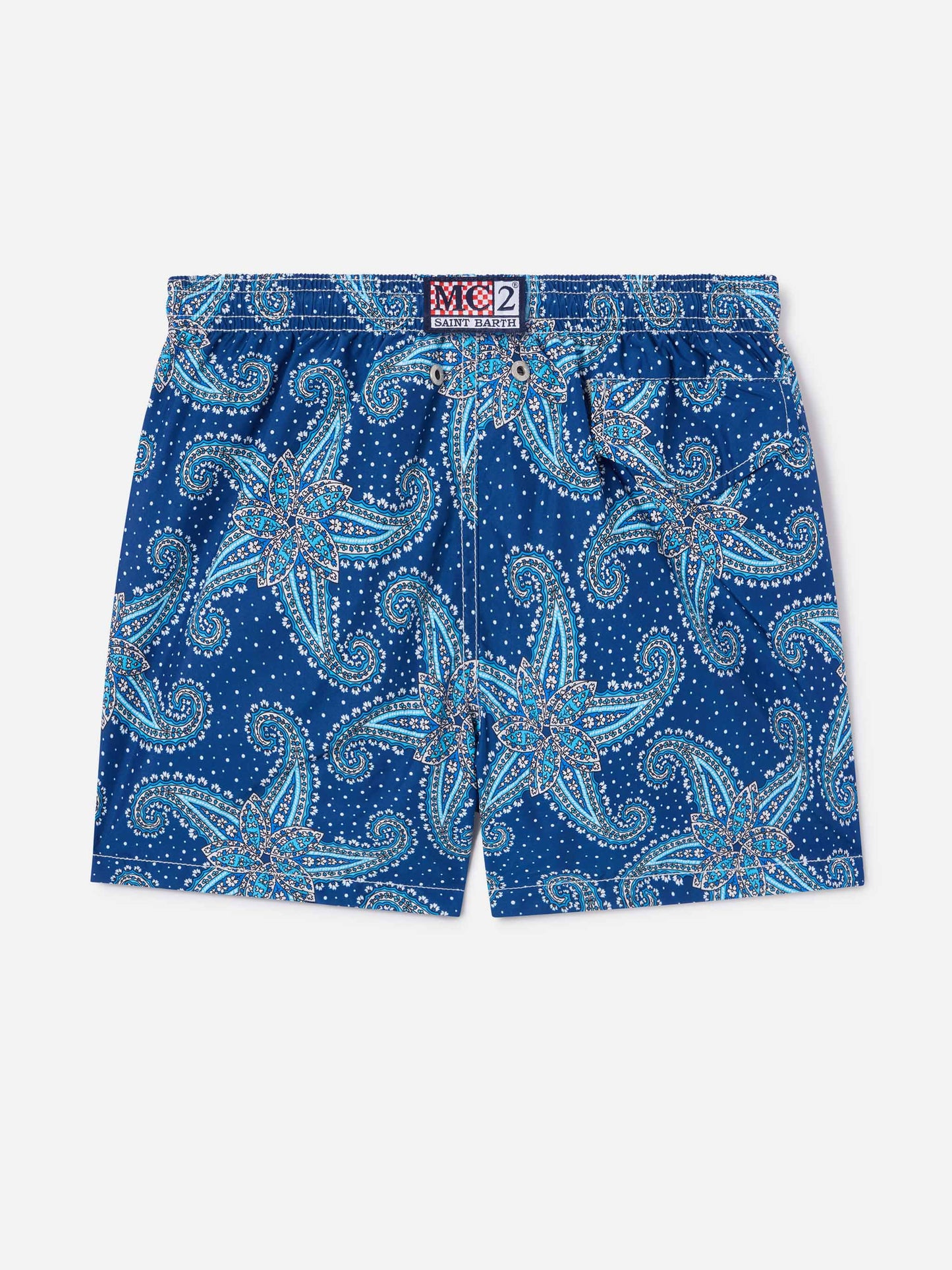 Badehose für Jungen mit Paisley-Print 