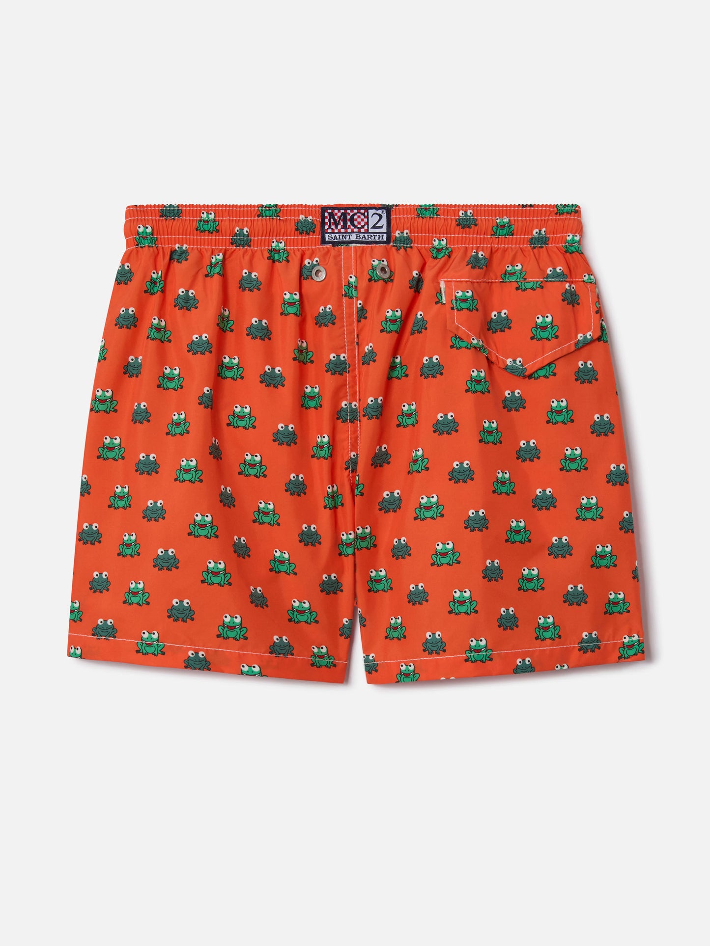 Short de bain léger Jean Lighting 70 avec imprimé grenouilles 
