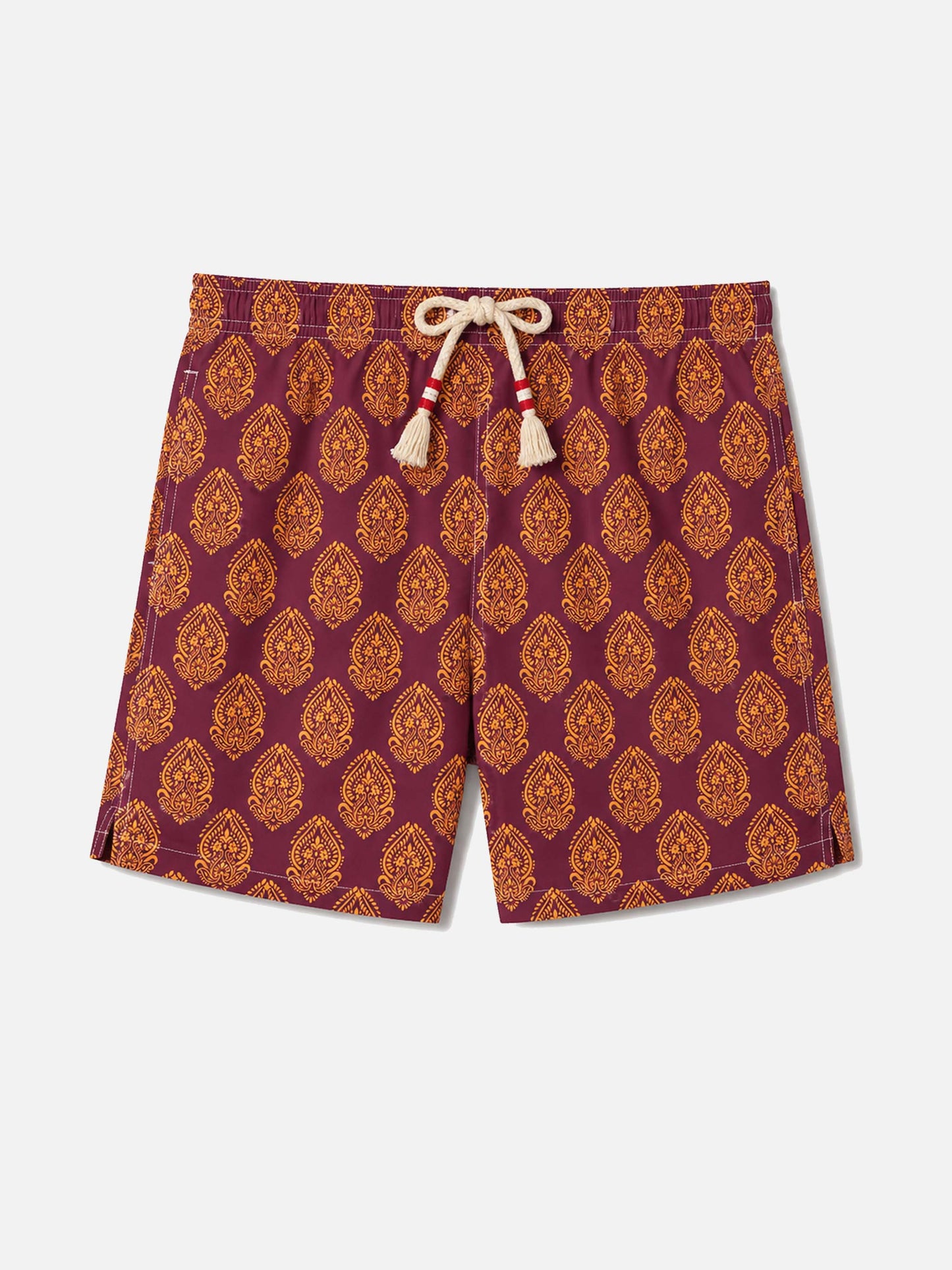 Jean Lighting 70 leichte Badeshorts mit indischem Muster