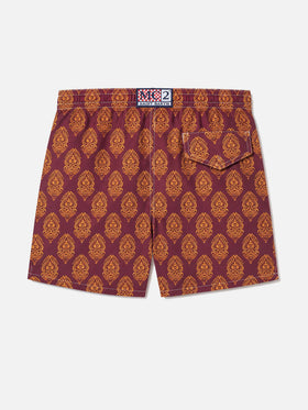 Jean Lighting 70 leichte Badeshorts mit indischem Muster