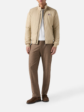 Jet leichte Bomberjacke in Beige