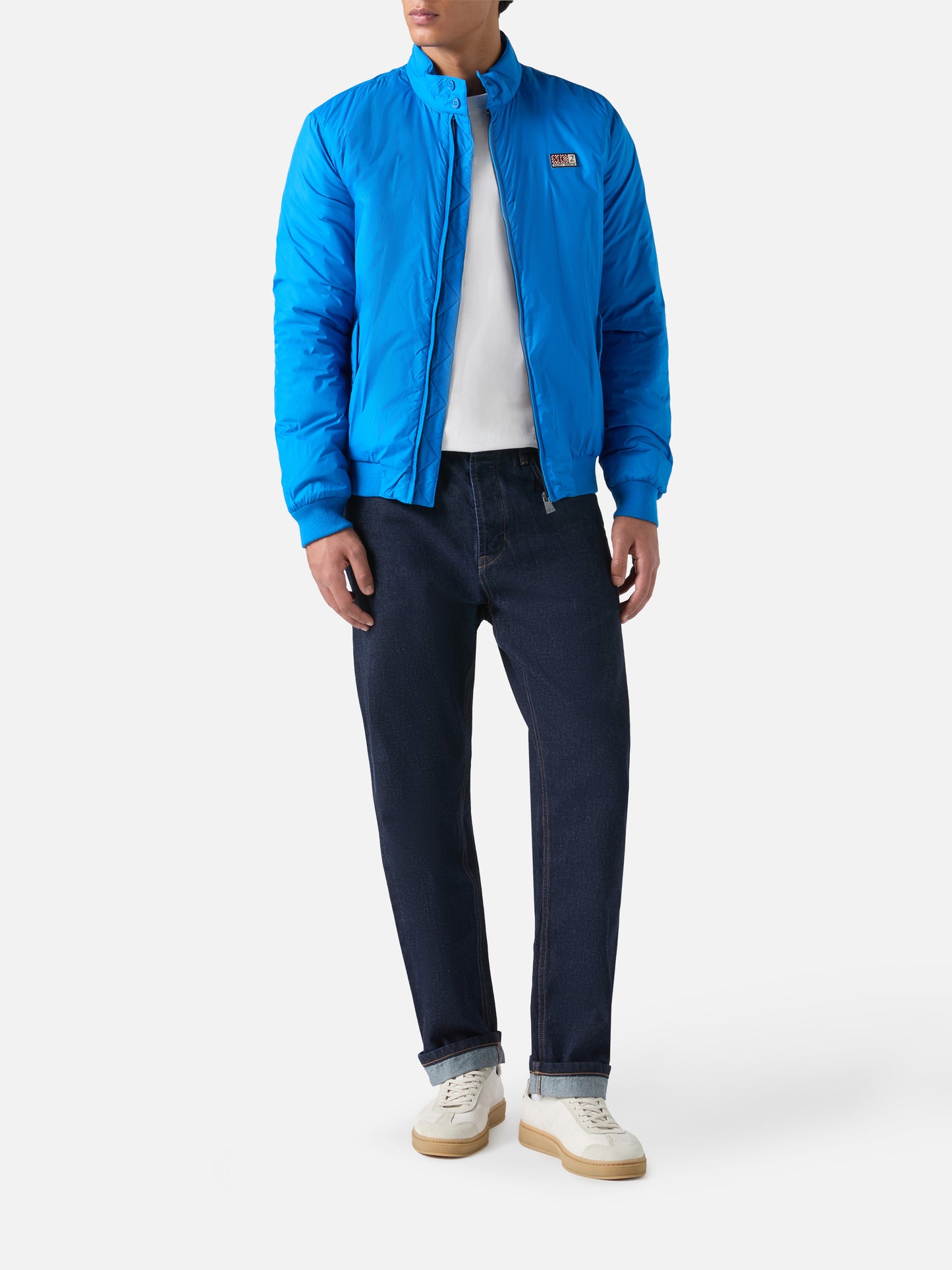Jet leichte Bomberjacke in Blau