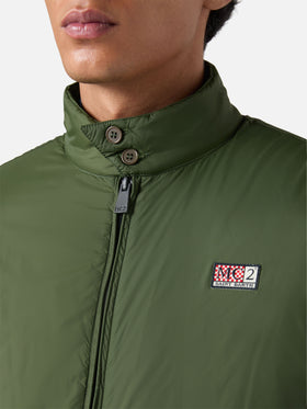 Jet lightweight bomber jacket in military green
