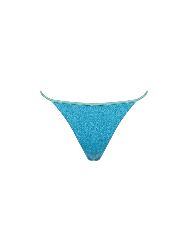 Woman lurex scooped bikini swimsuit Laryn Virgo - MC2 Saint Barth