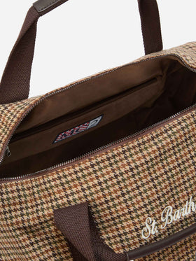 Jetleg Reisetasche aus Tweed-Wollmischung