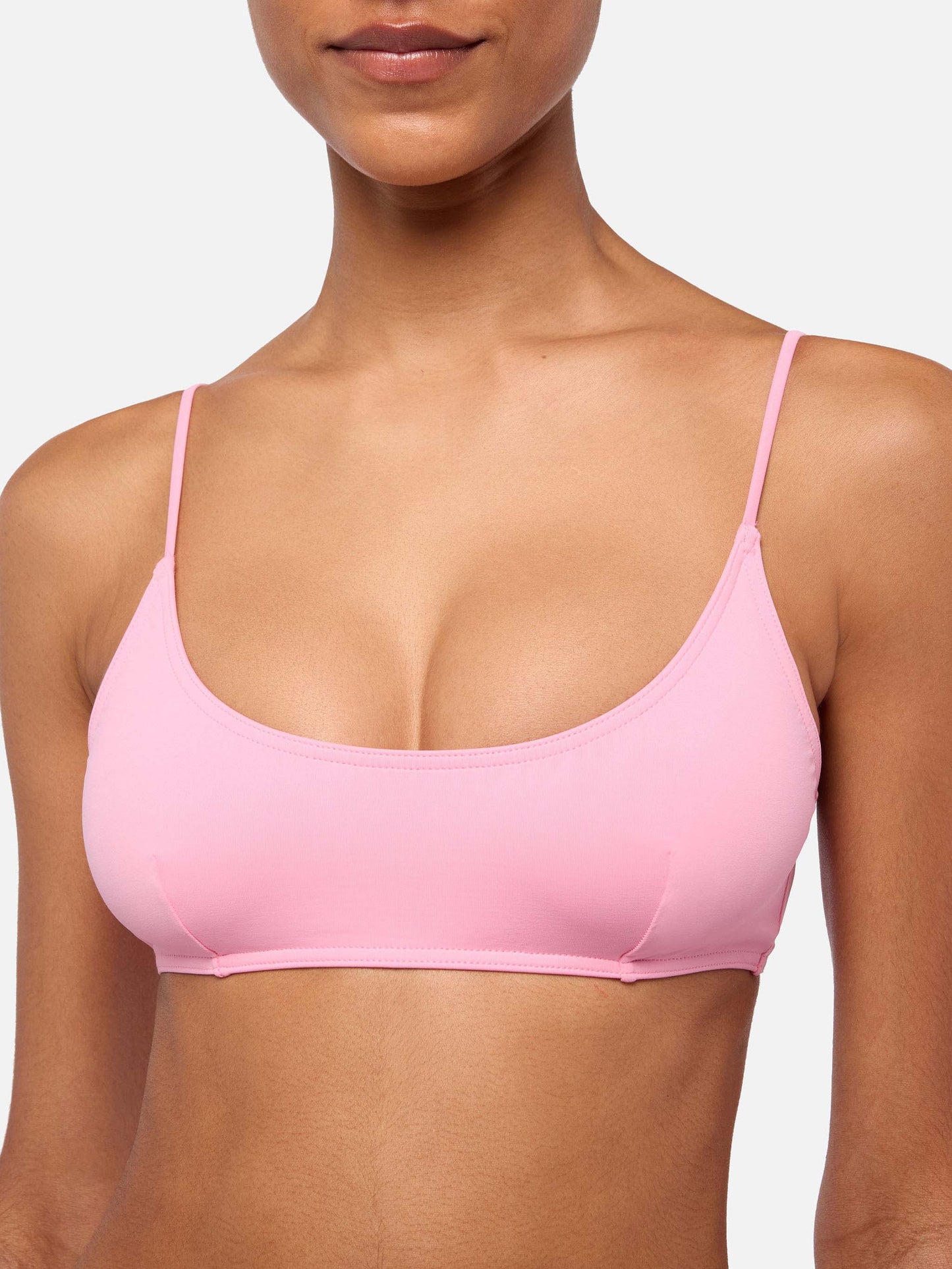 Klassischer Bralette-Bikini von Judy Marielle in Rosa
