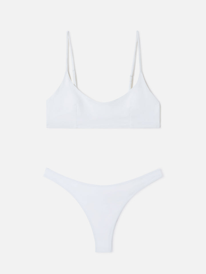 Bikini bralette blanco Judy Naomi 