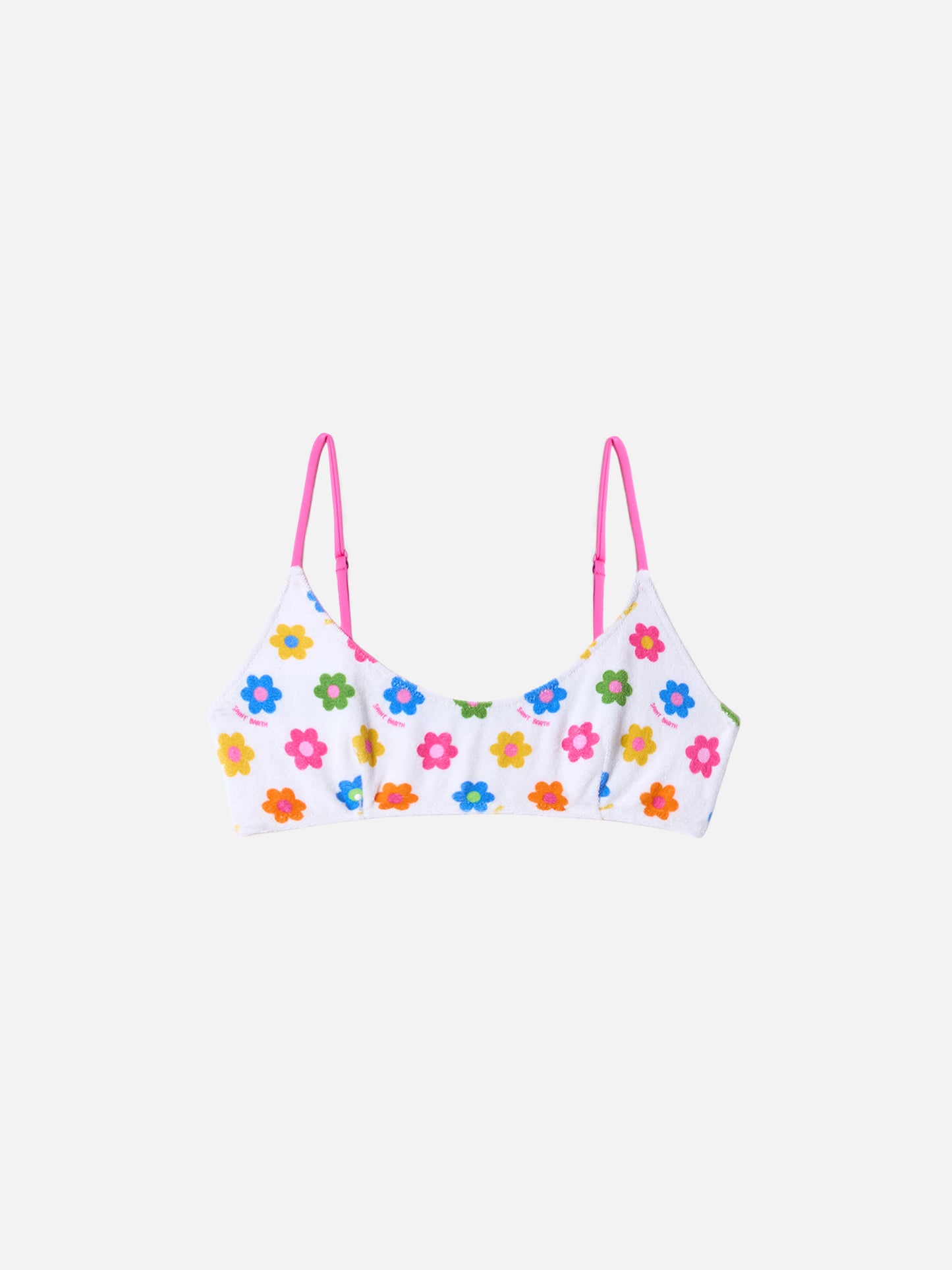 Frottee-Bralette-Strandoberteil für Damen Judy