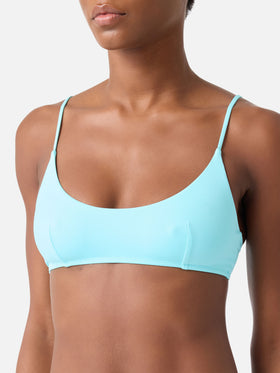 Water green Judy bralette bikini top