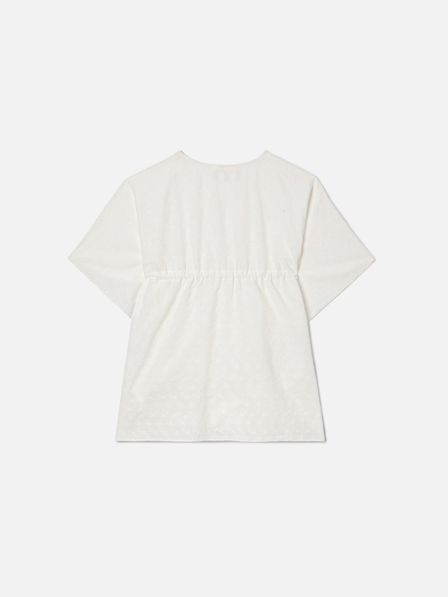 Caftan court Kate en coton brodé 