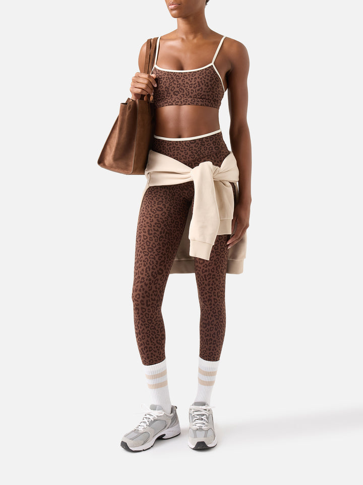 Leggings Kaya con stampa leopardata