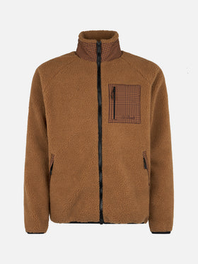 Man sherpa-fleece jacket Keystone - MC2 Saint Barth