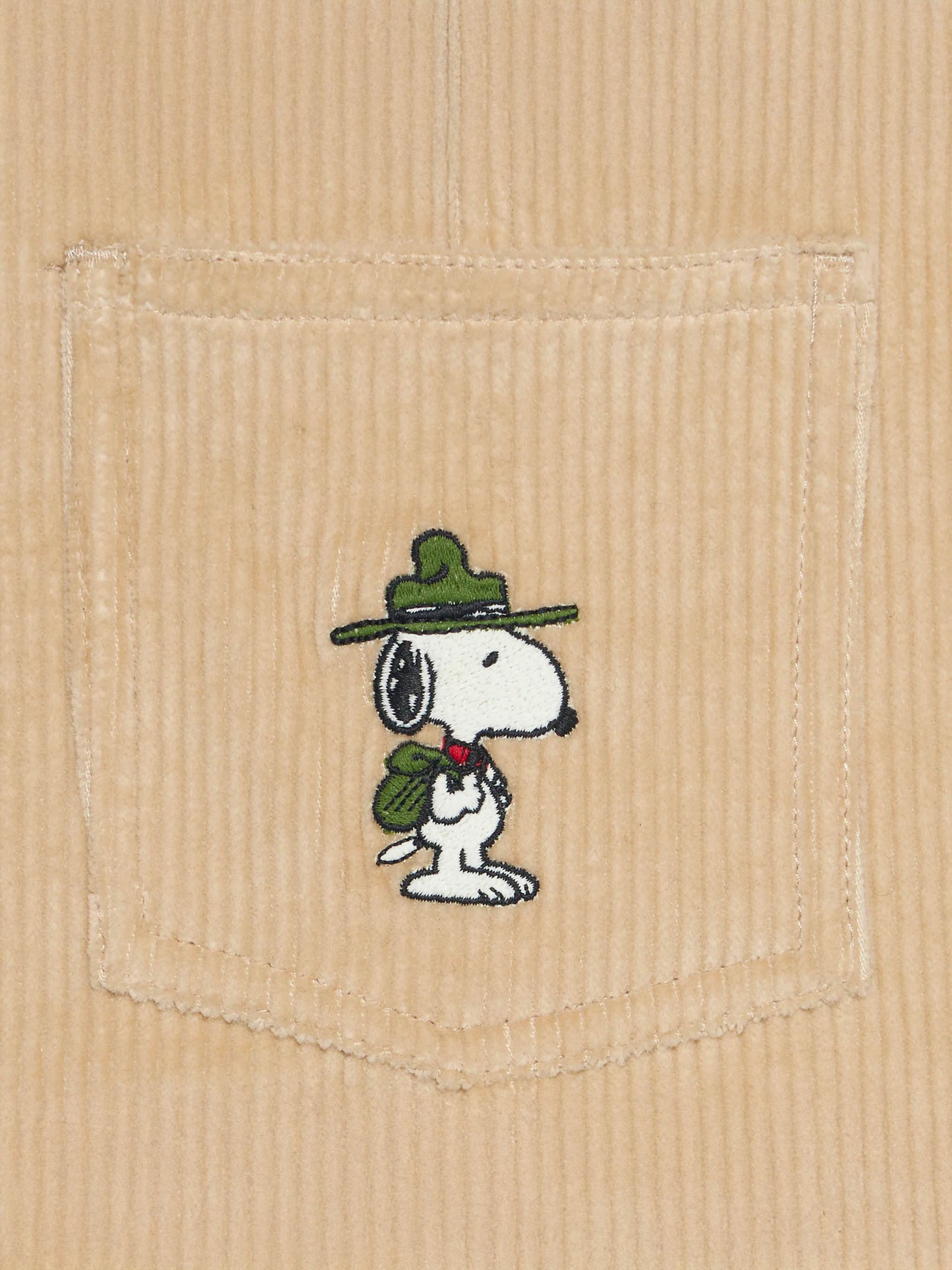 Peto de pana para niño con parche de Snoopy | SNOOPY PEANUTS™ SPECIAL EDITION 
