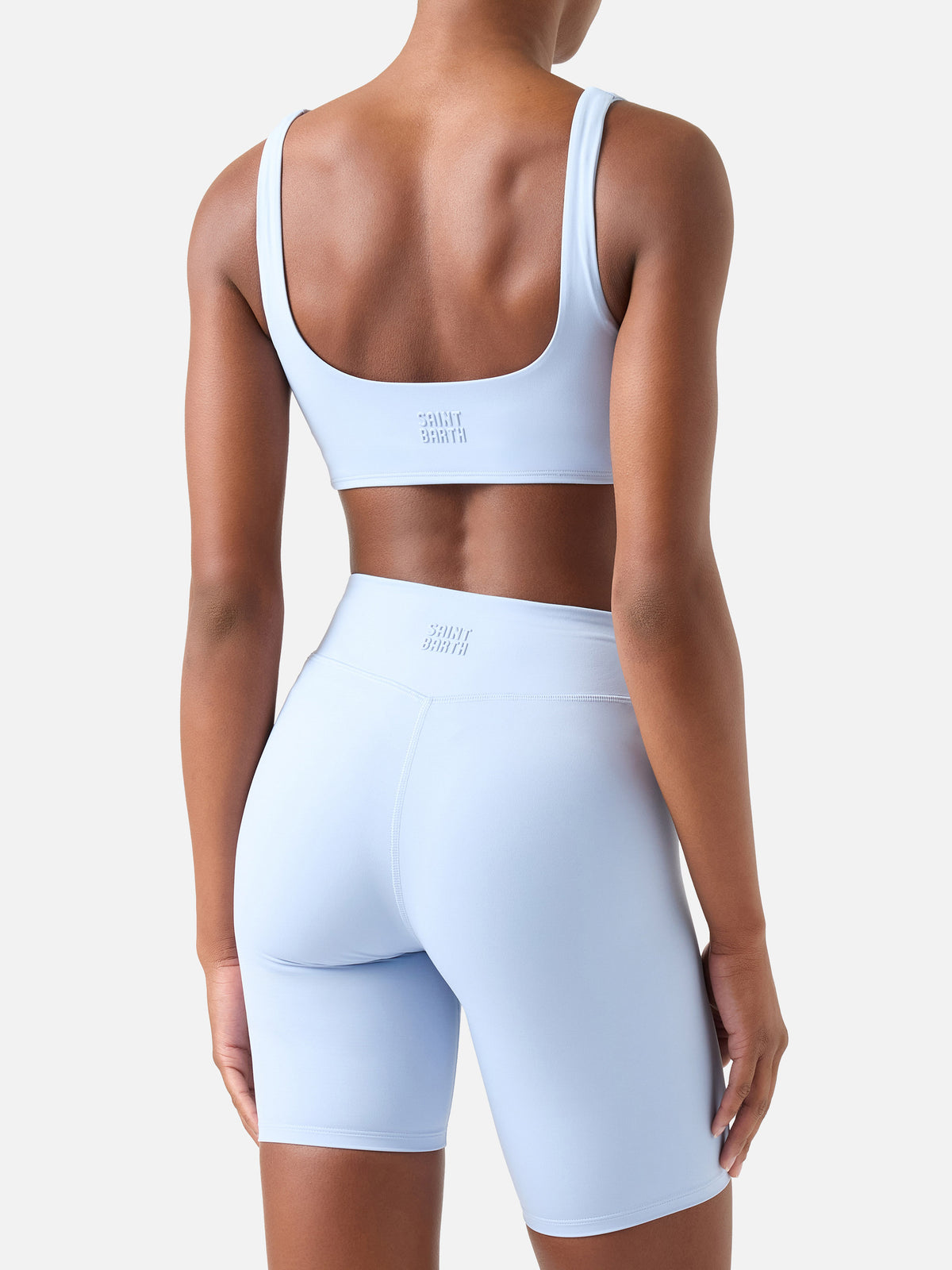Top fitness Kassie azzurro