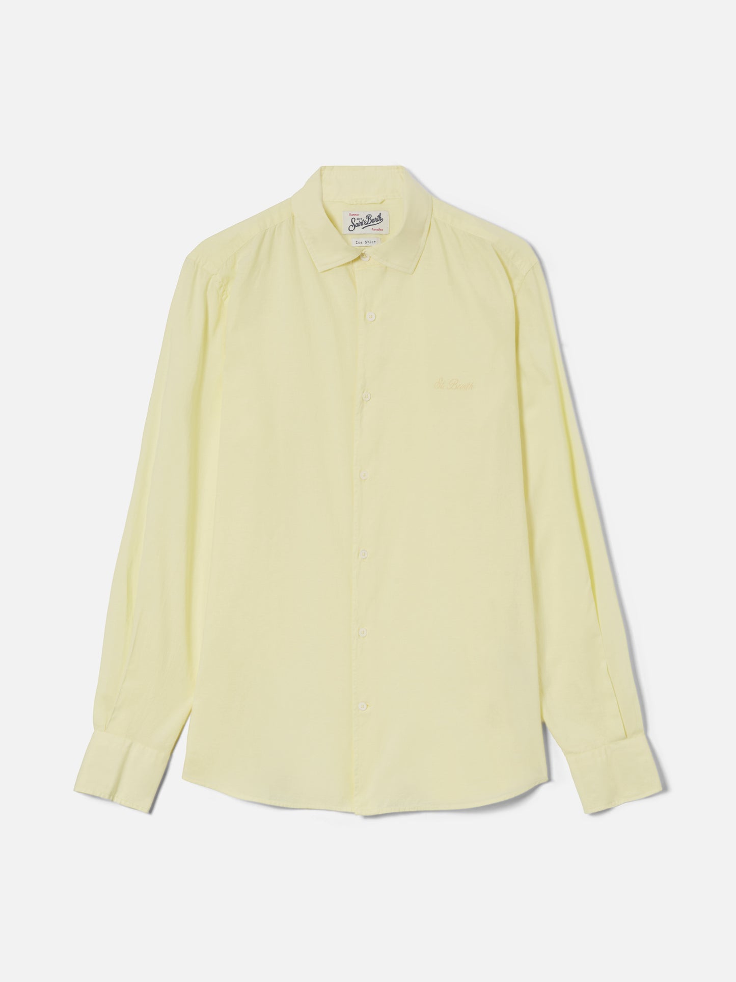 Camicia Chemise Ice in puro voile di cotone burro