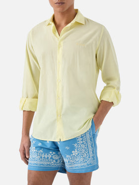 Camicia Chemise Ice in puro voile di cotone burro