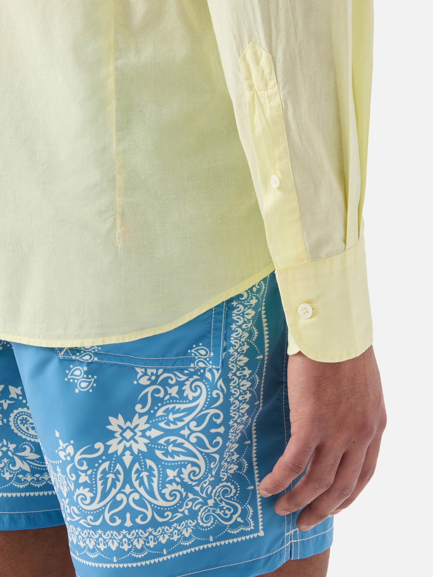 Camicia Chemise Ice in puro voile di cotone burro