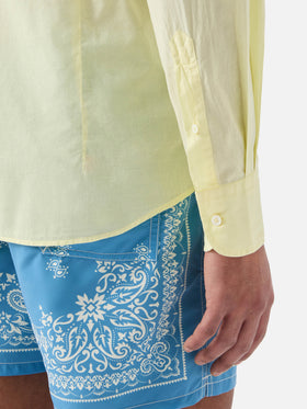 Camicia Chemise Ice in puro voile di cotone burro