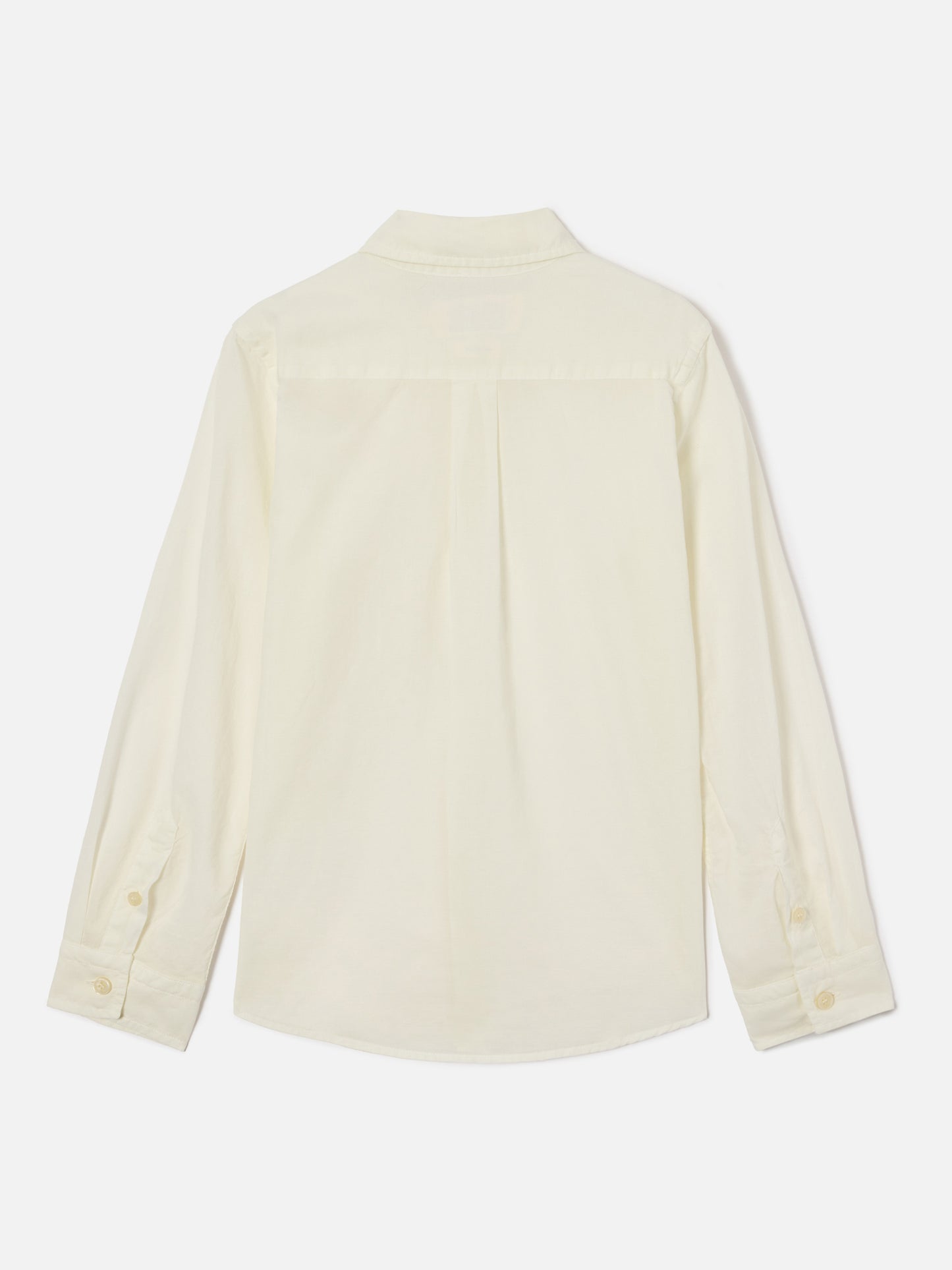 Chemise Jr crème en voile de coton 