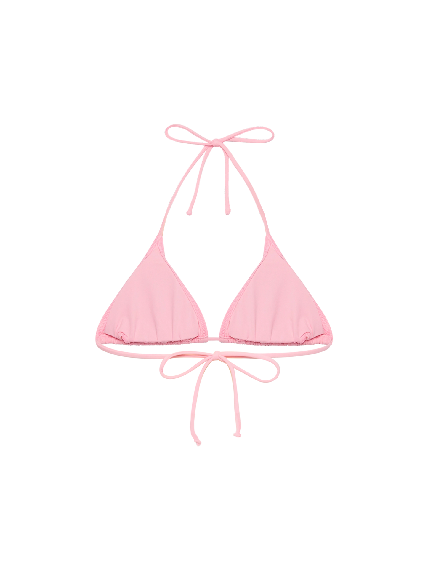 Leah pink triangle top swimsuit - MC2 Saint Barth