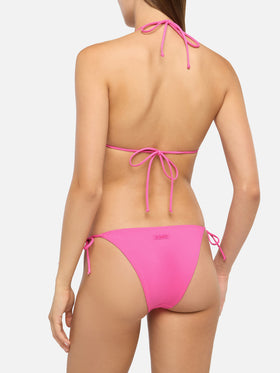 Leah Virgo Triangel-Bikini in Fuchsia