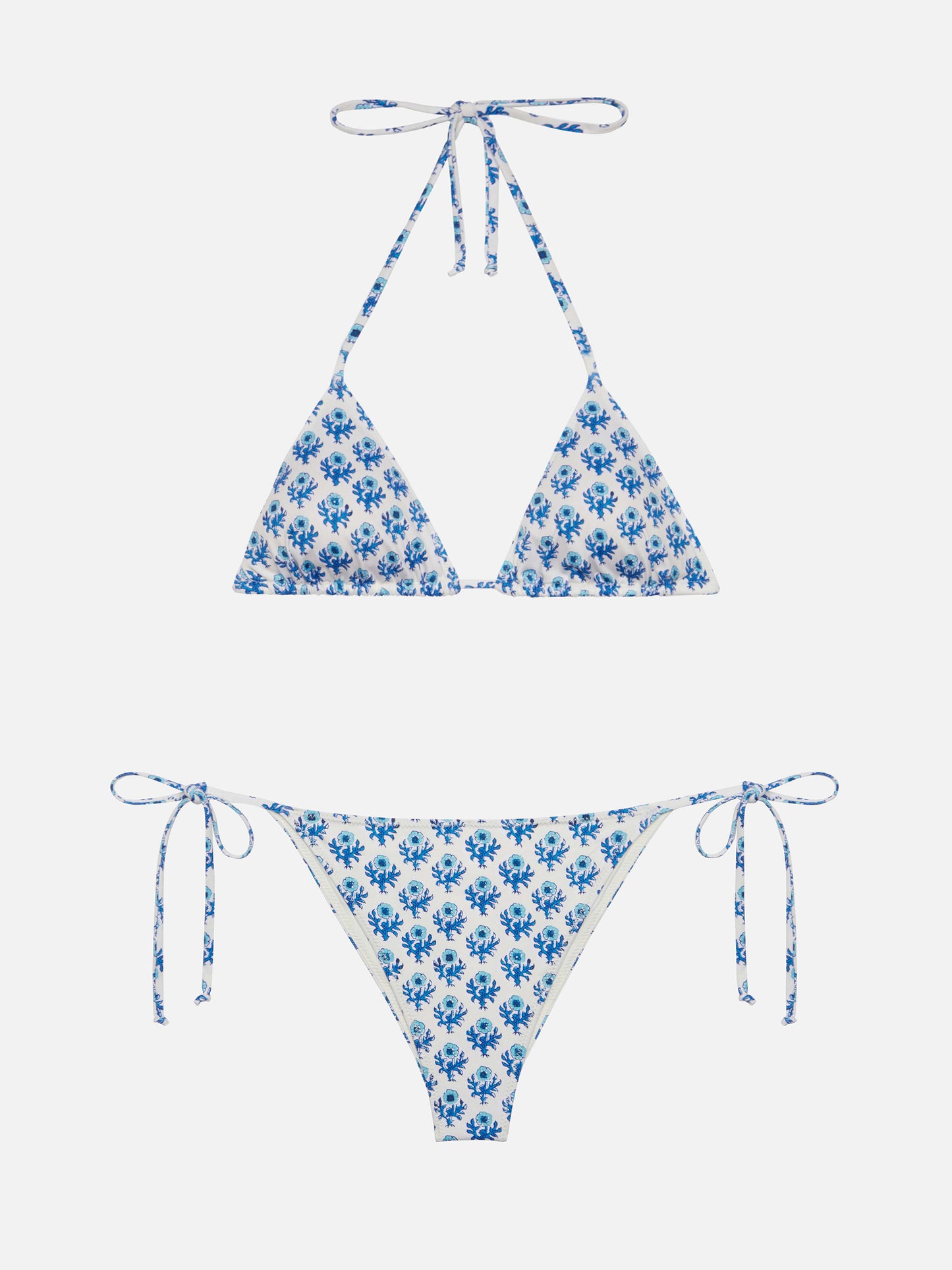 Bikini triangle Leah Marielle à imprimé floral 