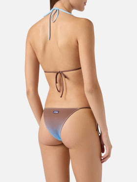 Klassischer Triangel-Bikini Leah Marielle mit Farbverlauf