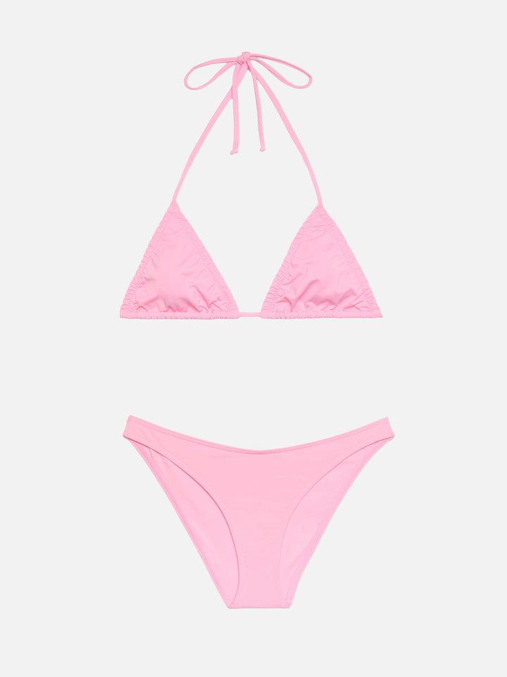 Bikini a triangolo classico Nilly Lido color rosa