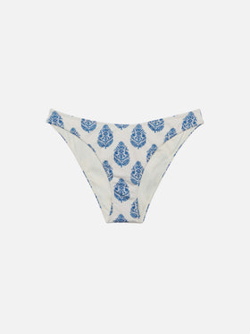 Slip mare classico Lido con stampa paisley