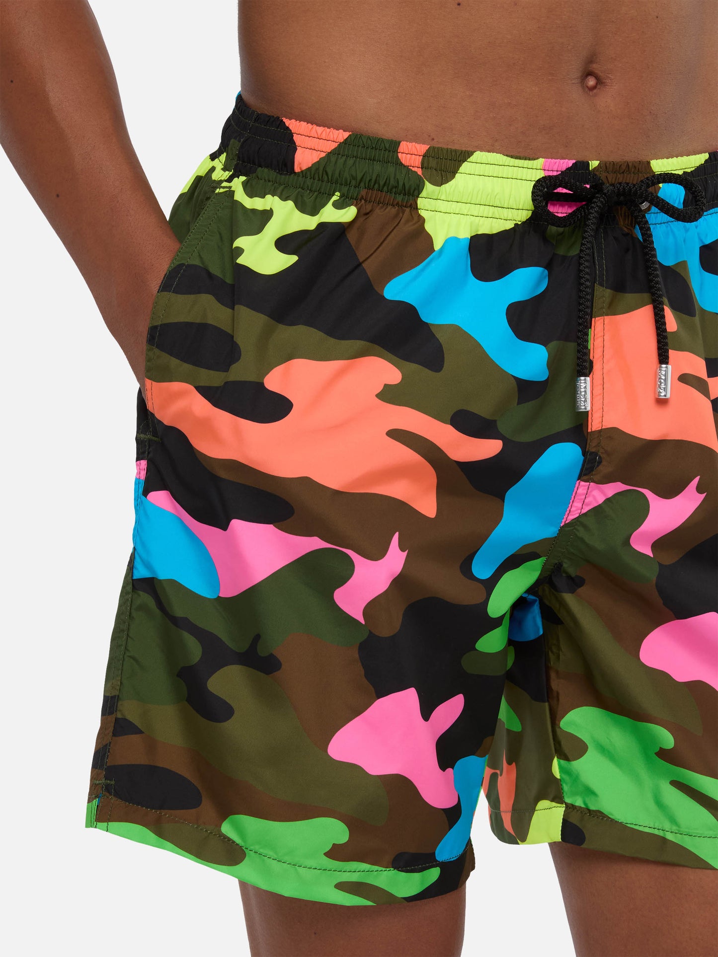 Costume mare Lighting stampa camouflage fluo