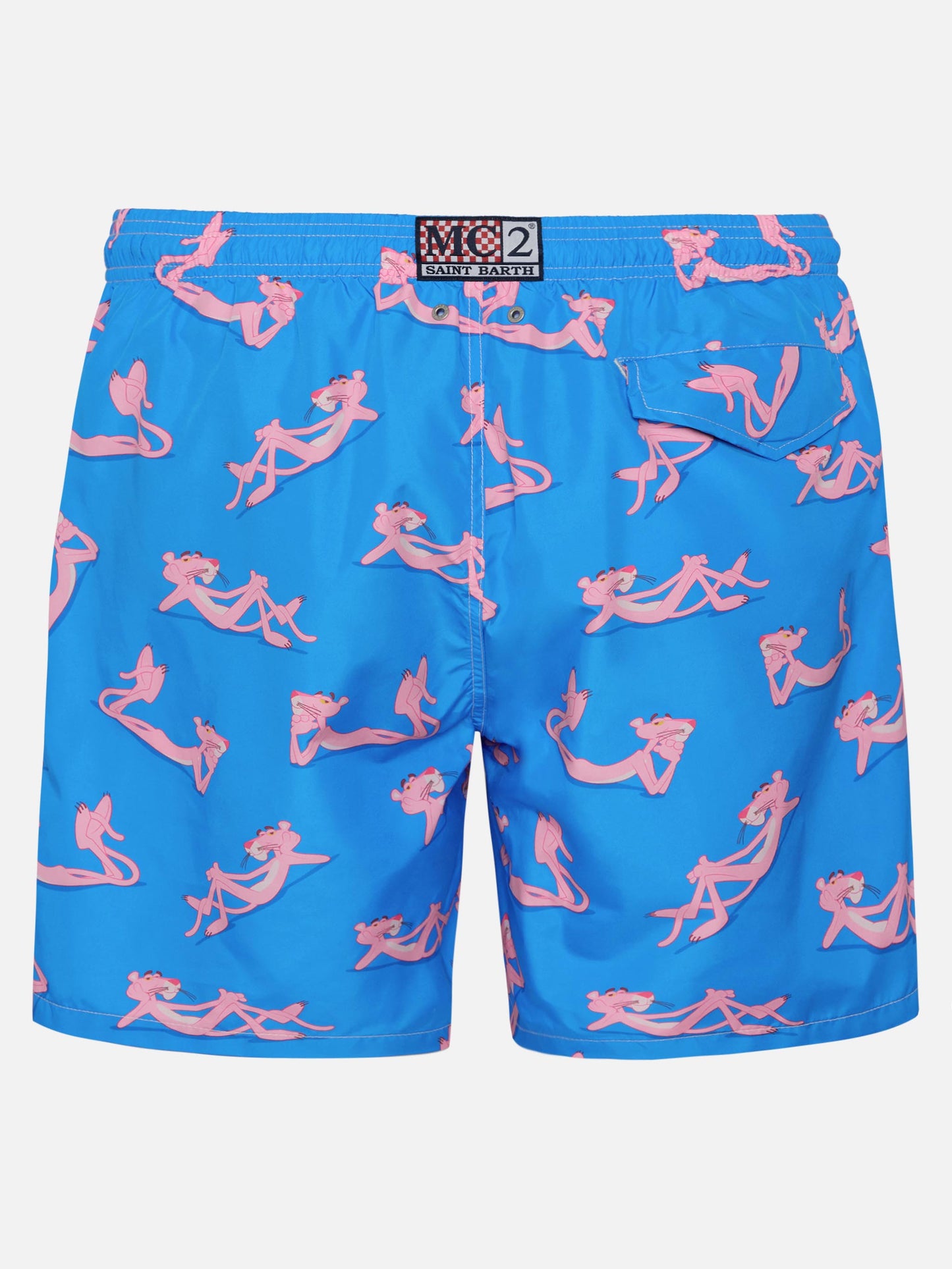 Badeshorts aus leichtem Stoff „Lighting“ mit „The Pink Panther“-Aufdruck | THE PINK PANTHER SPECIAL EDITION