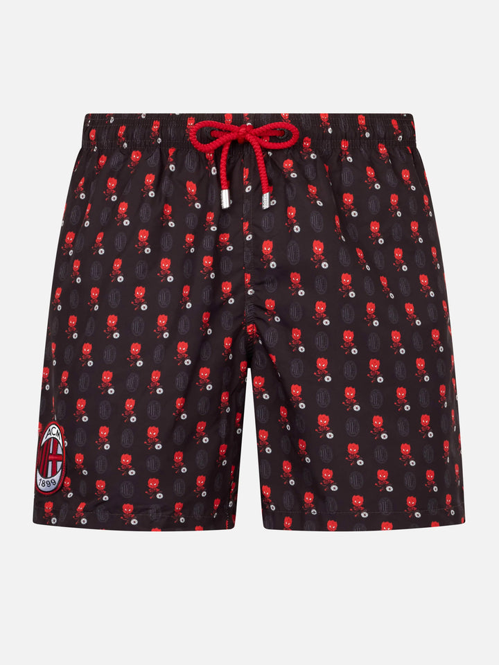 Lighting AC Milan Milanello print swim shorts | Special Edition