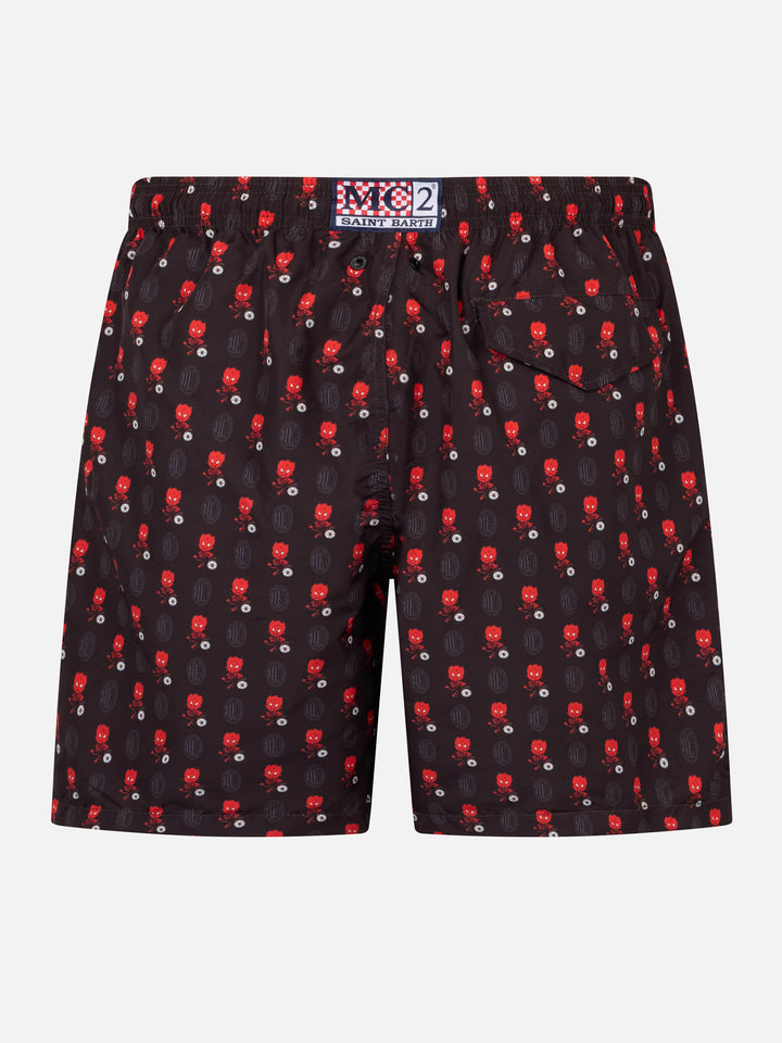 Lighting AC Milan Milanello print swim shorts | Special Edition