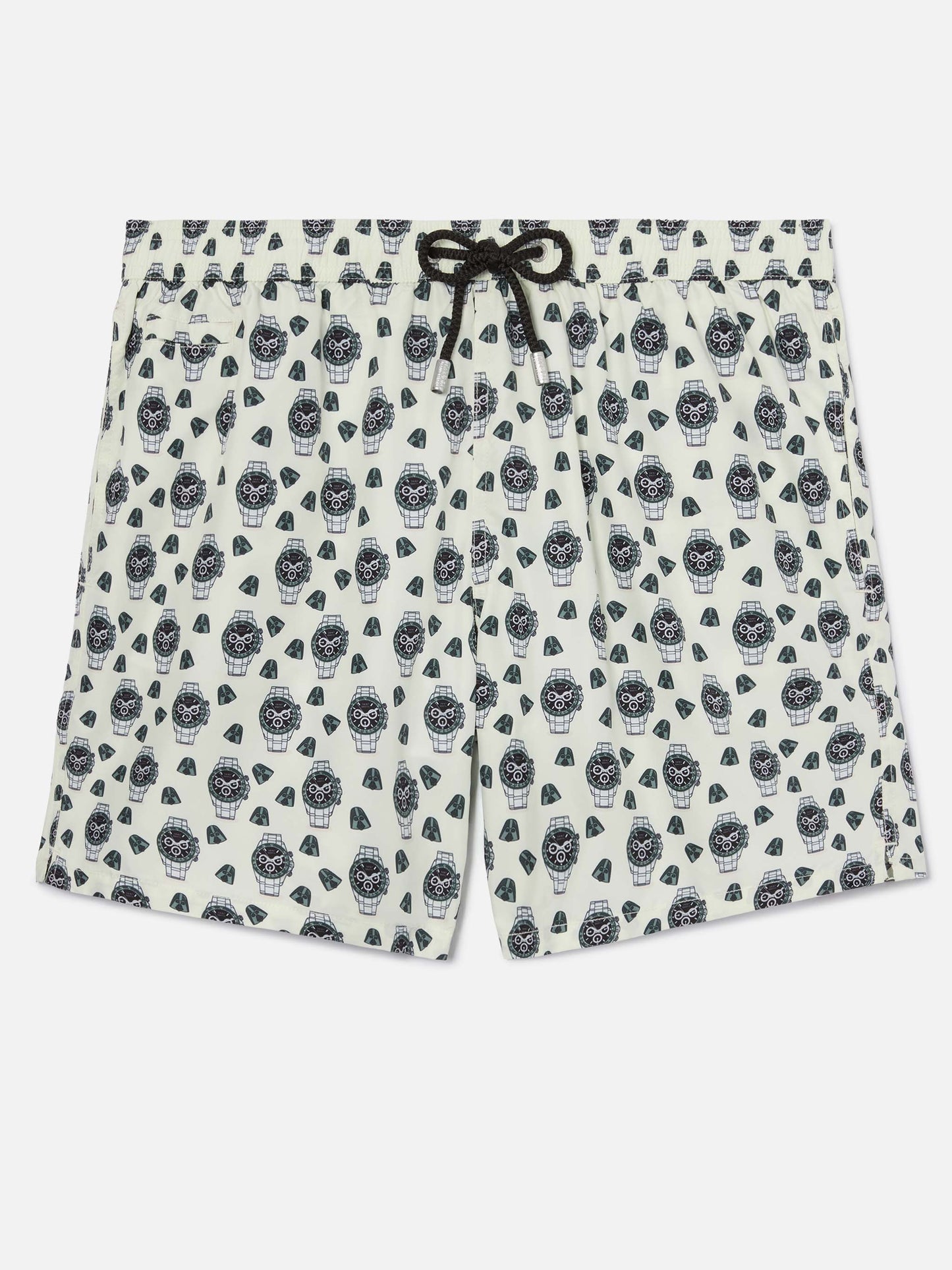 Short de bain Micro White Lighting avec imprimé watch in the night 