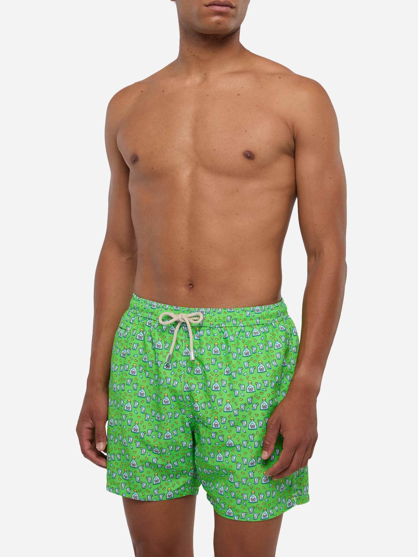 Lighting tequila print swim shorts