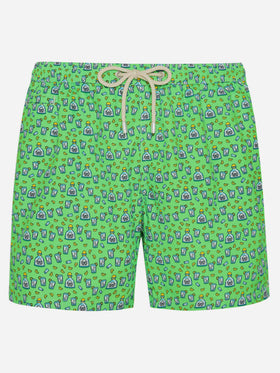 Lighting tequila print swim shorts